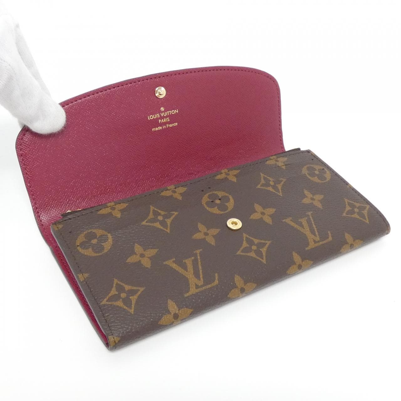 LOUIS VUITTON Monogram Portefeuille Emily M60697 钱包