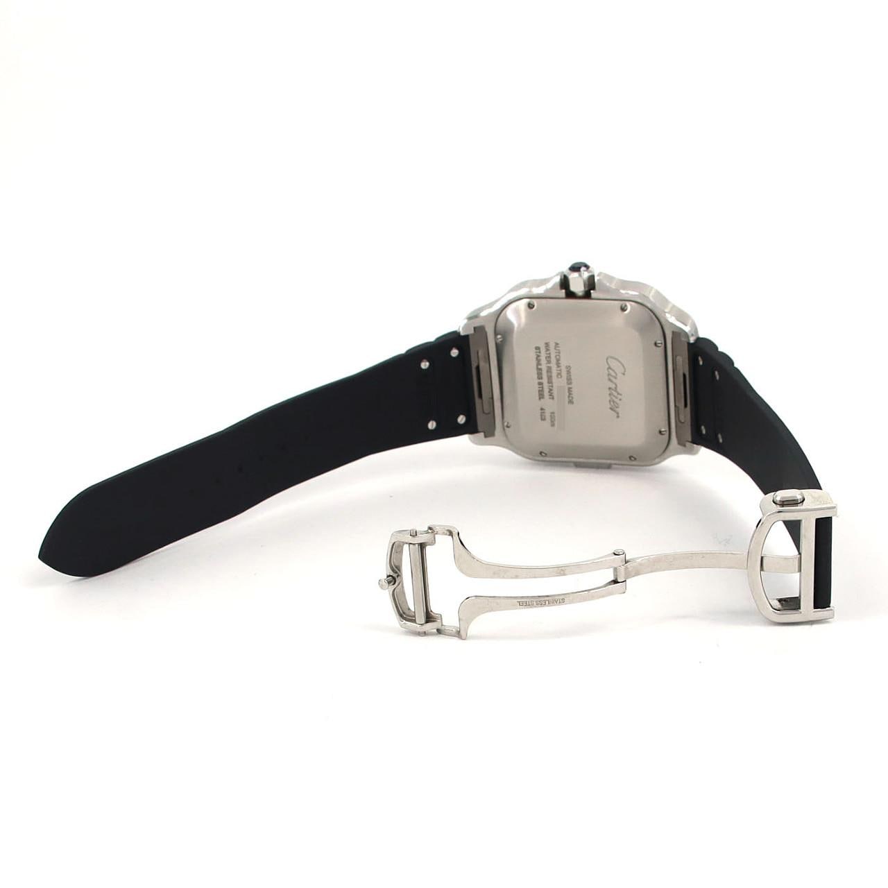 【ノーメンテナンス特価】カルティエ サントス･ドゥ･カルティエクロノグラフ XL WSSA0017 SS 自動巻