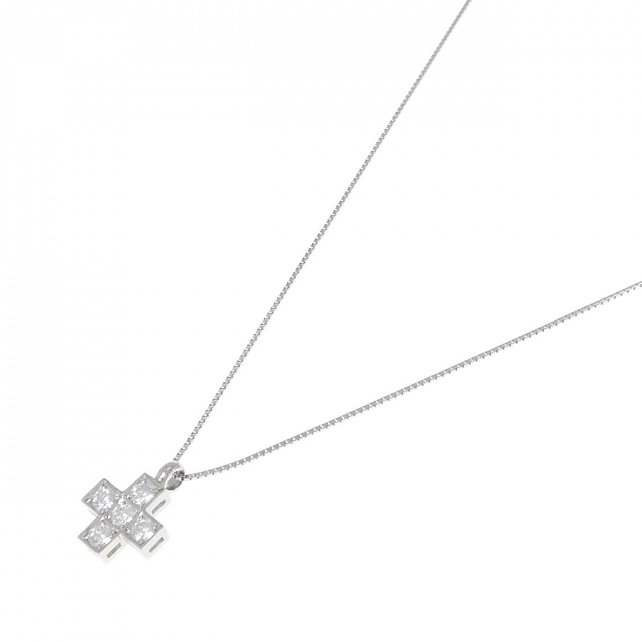 [新品] PT钻石项链 0.504CT E VS1-SI1 VG