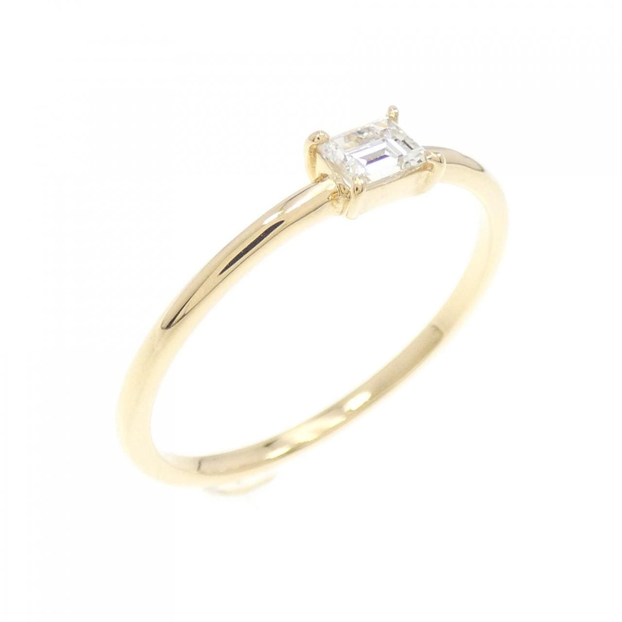 [Remake] K18YG Diamond ring 0.15CT