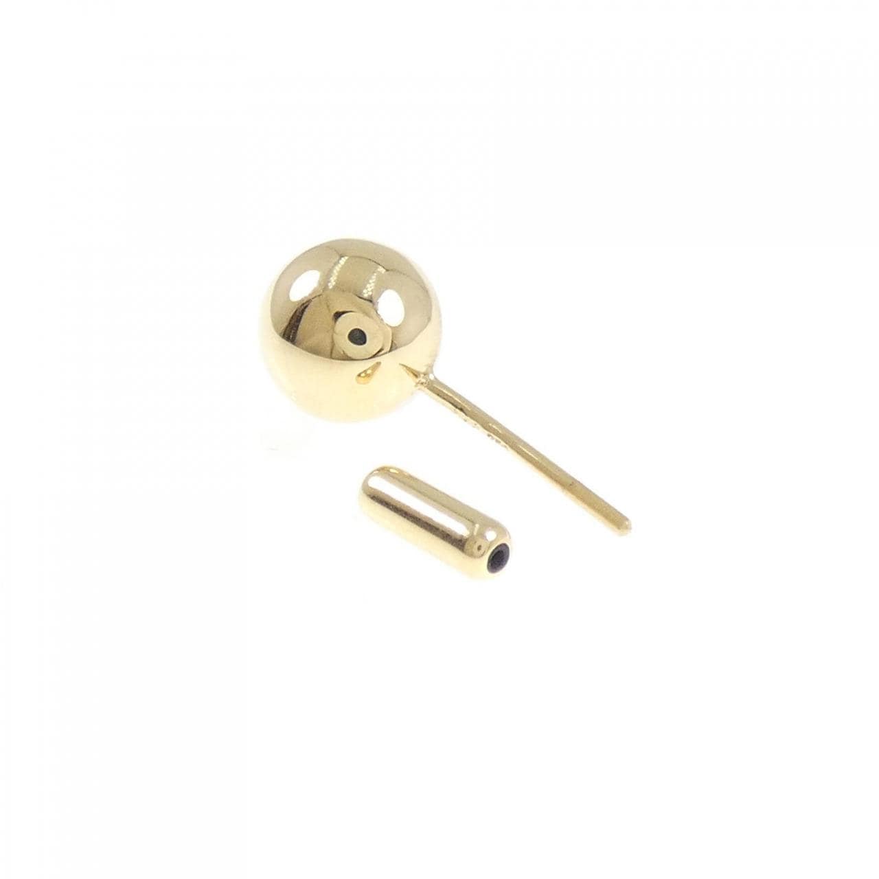 シハラ ハーフパール 90° ピアス 7mm 片耳