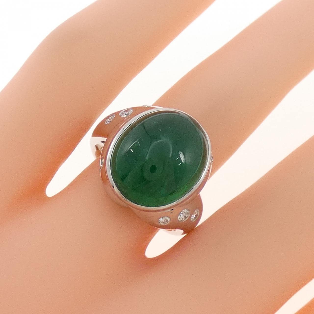 PT900 エメラルド リング 8.52CT