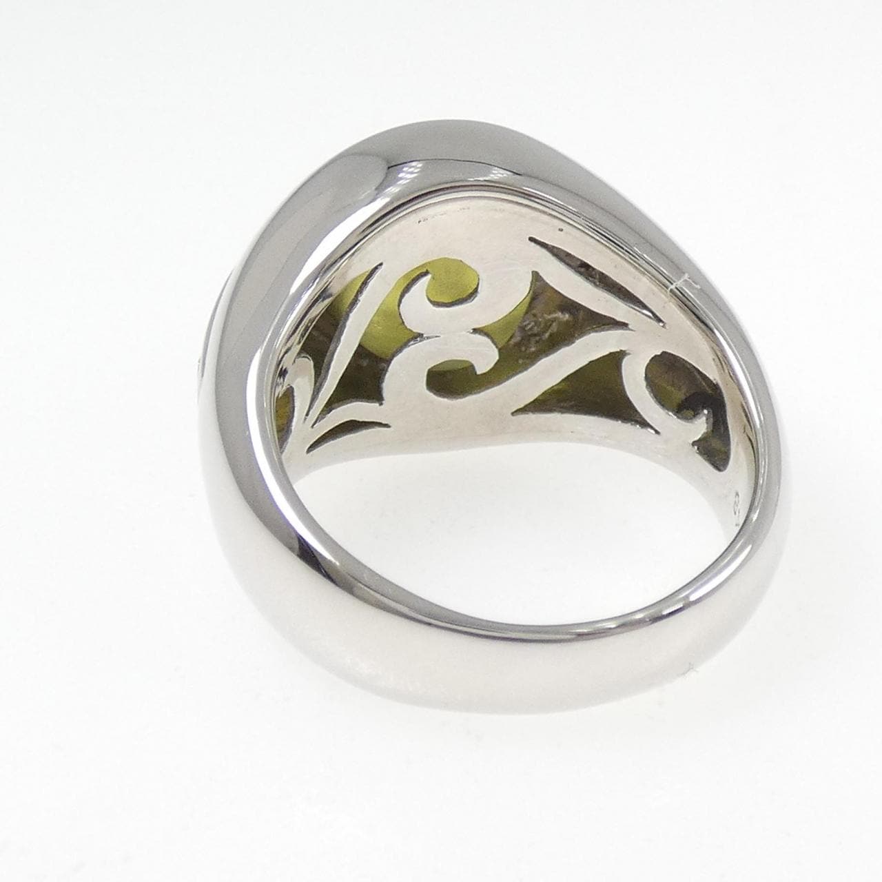PT900 クリソベリルキャッツアイ リング 9.30CT