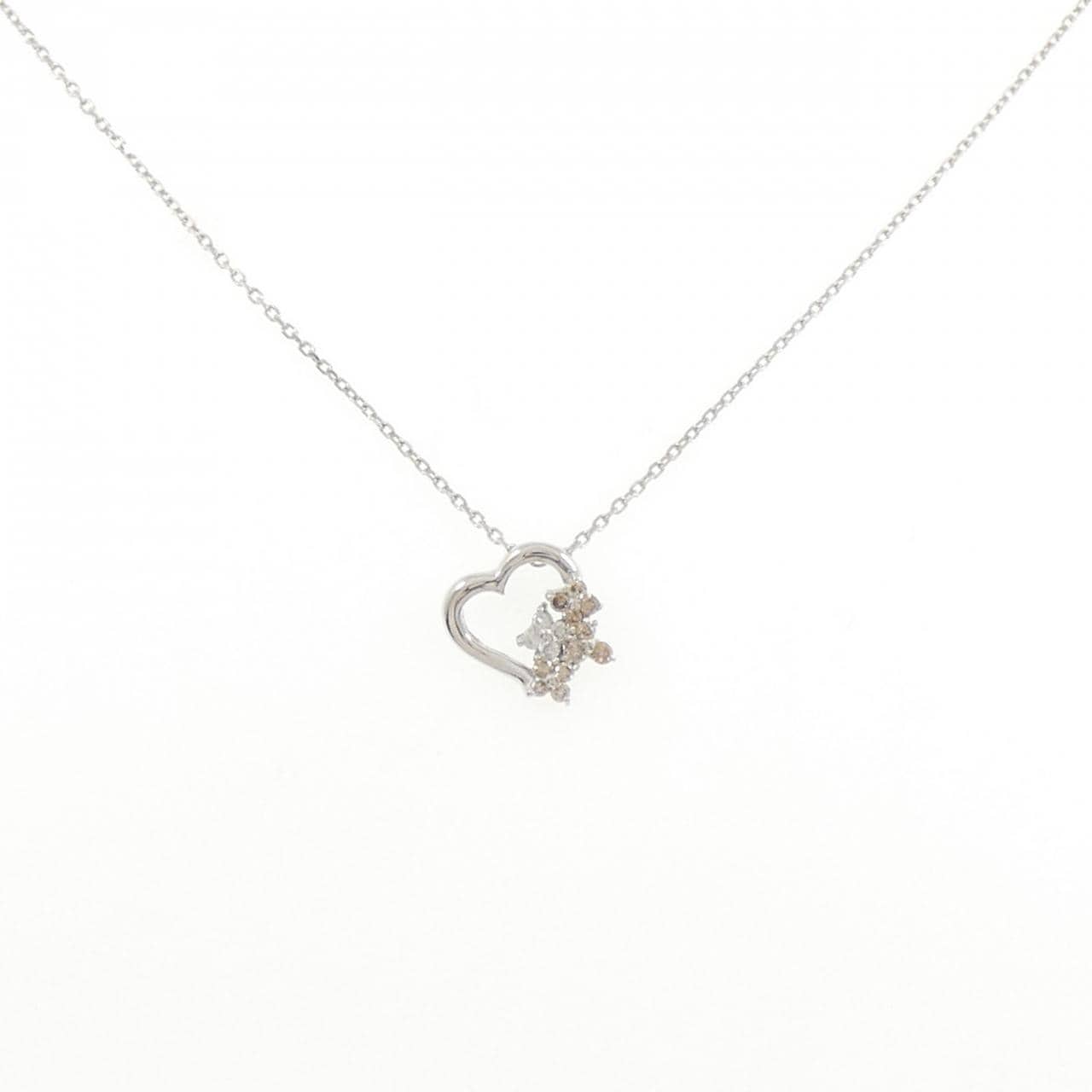 クミキョク ダイヤモンド ネックレス 0.15CT