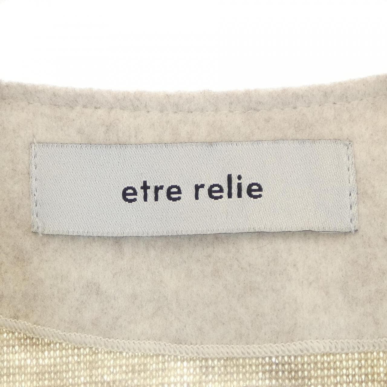 ETRERELIE ジャケット