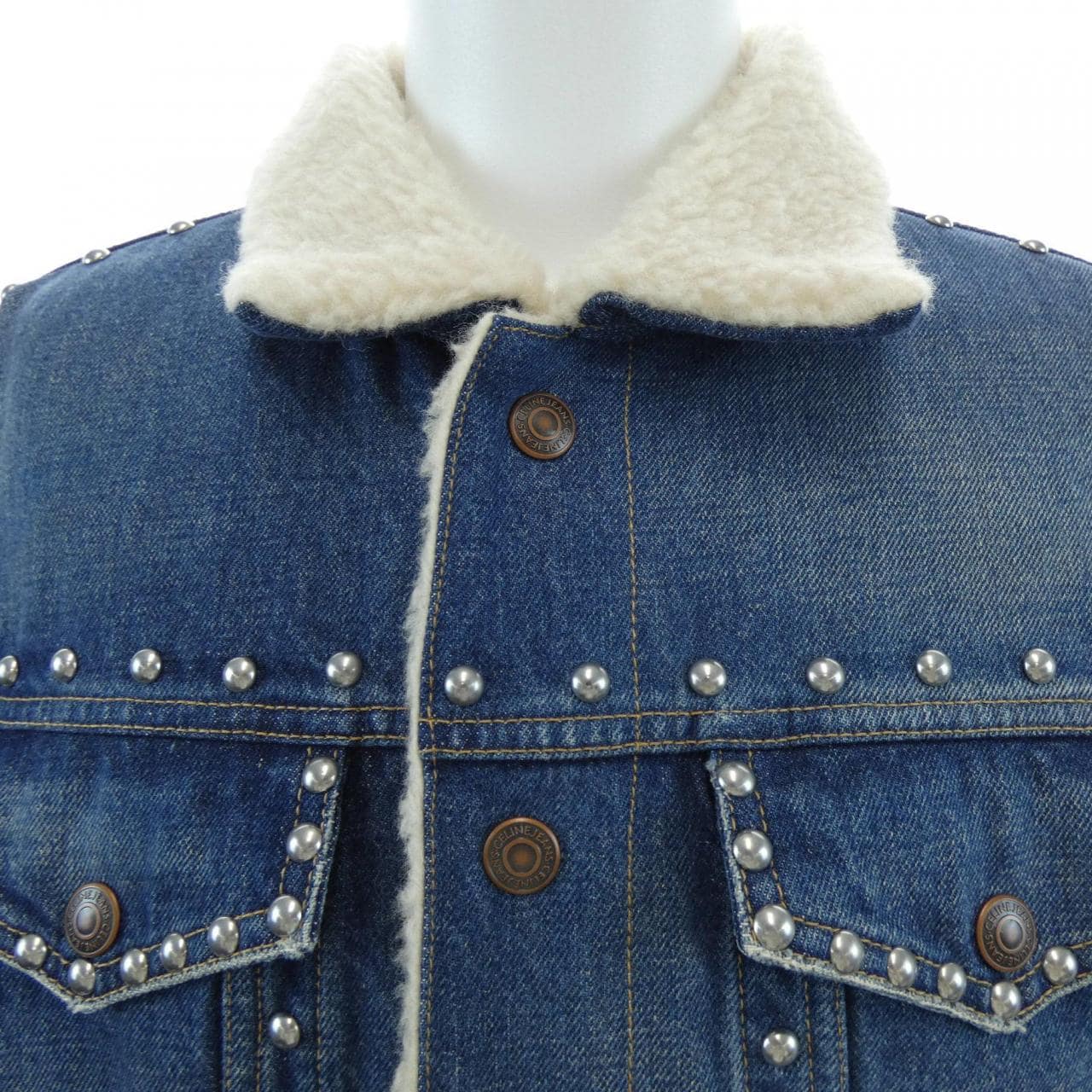 セリーヌ CELINE 29AHJ365M デニムジャケット