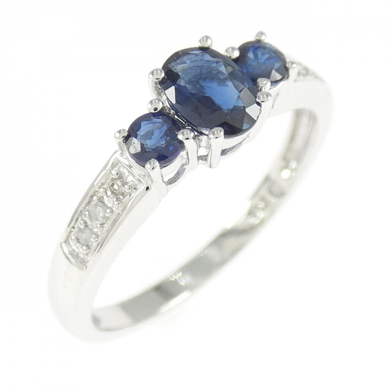 K14WG サファイヤ リング