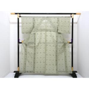 単衣　証紙付【琉球絣】