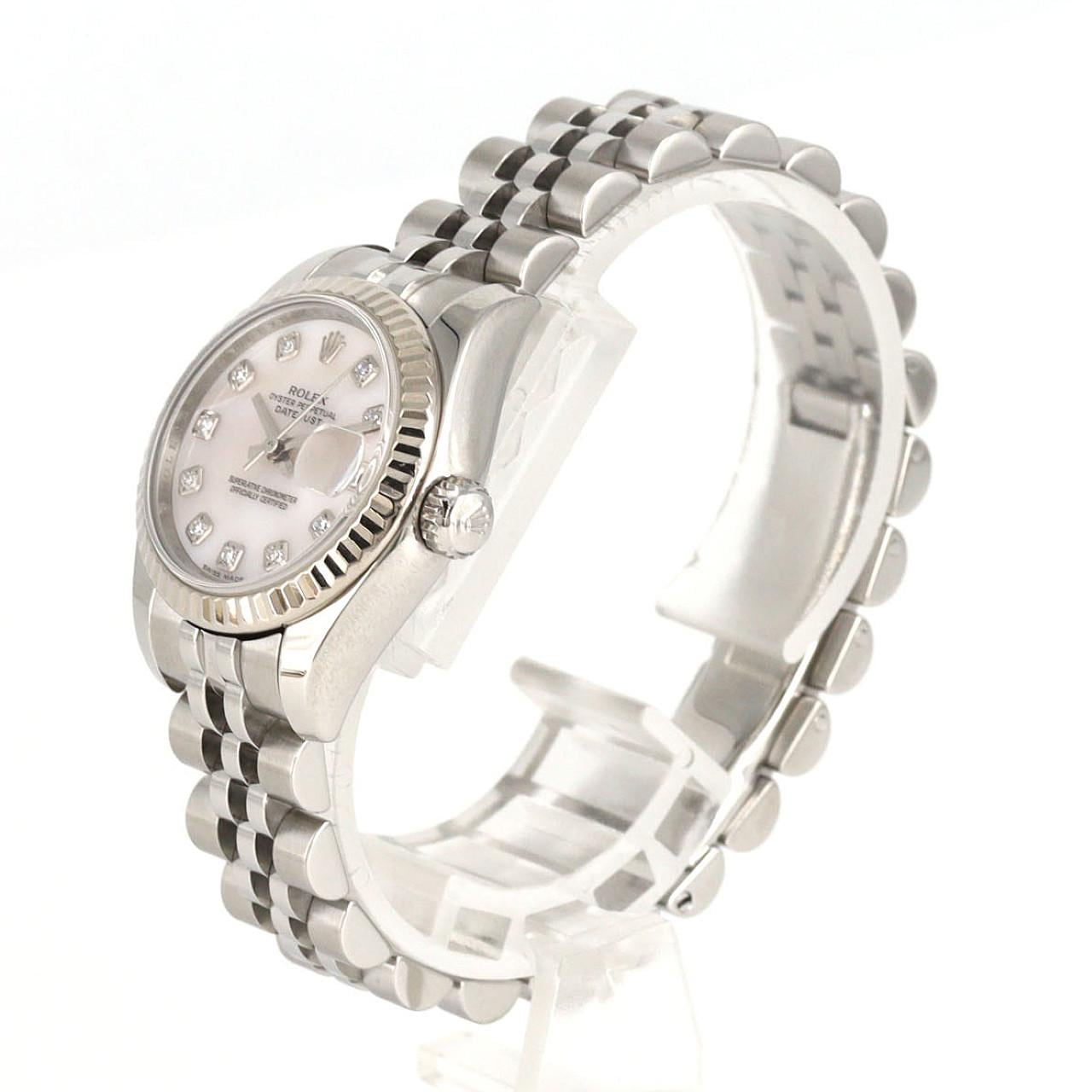 ロレックス デイトジャスト 179174NG SSxWG 自動巻 ランダム番