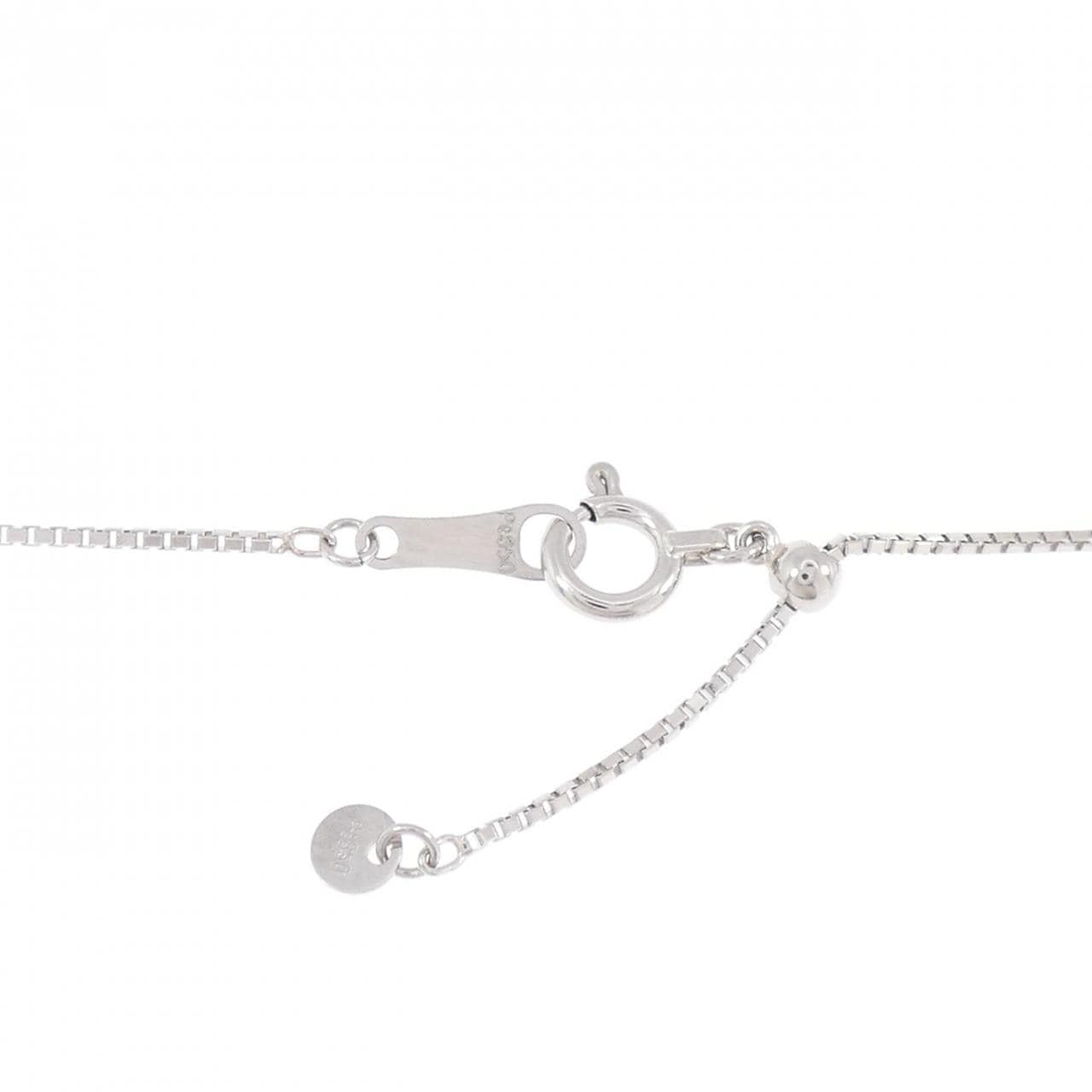 PT900/PT850 ダイヤモンド ネックレス 0.890CT G SI2 Good
