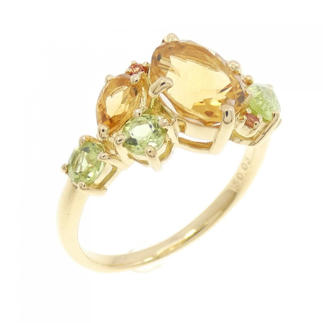 Ginza Tanaka Color Stone Ring