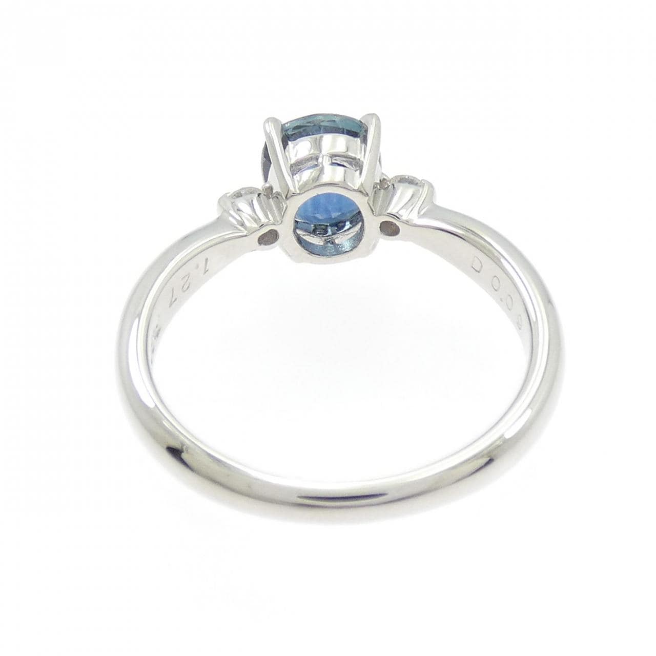 PT900 サファイヤ リング 1.27CT