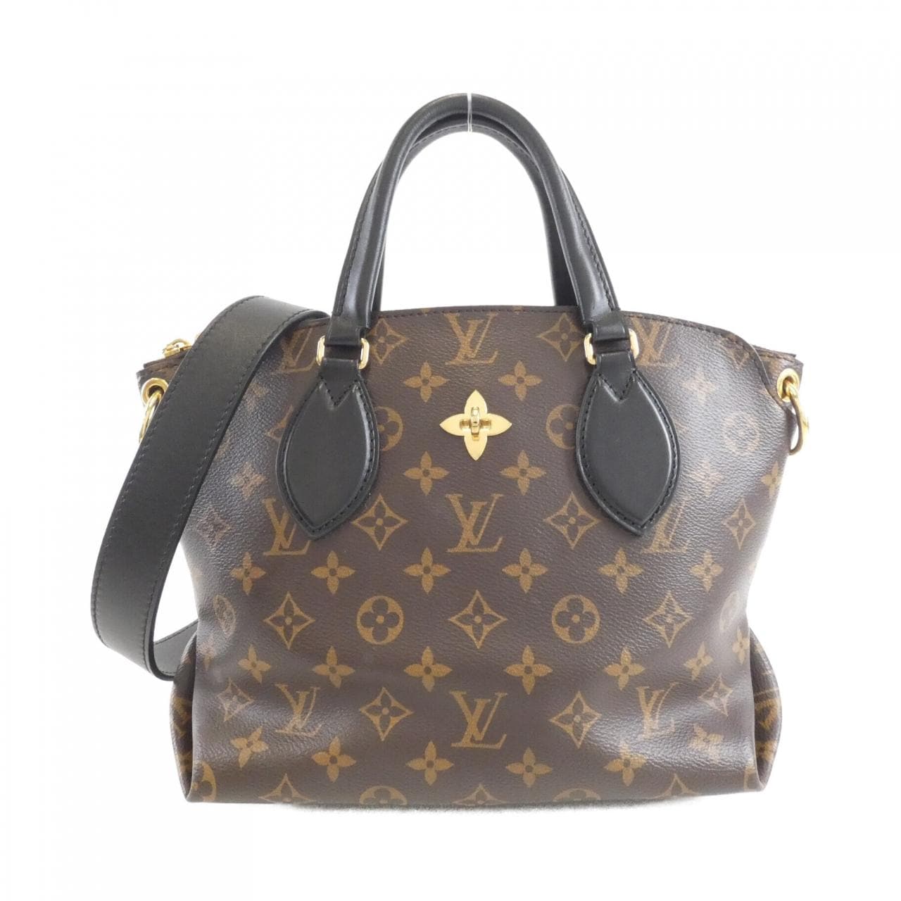 ルイヴィトン モノグラム フラワー ジップド トート PM M44351 バッグ