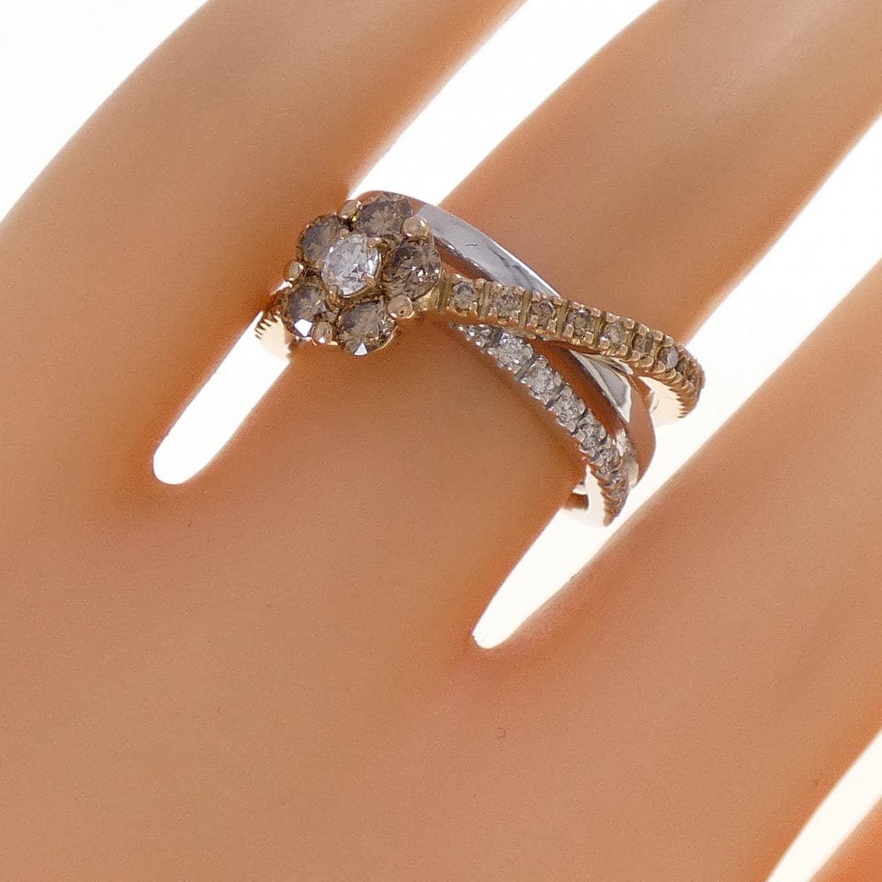 ポンテヴェキオ ダイヤモンド リング 0.90CT