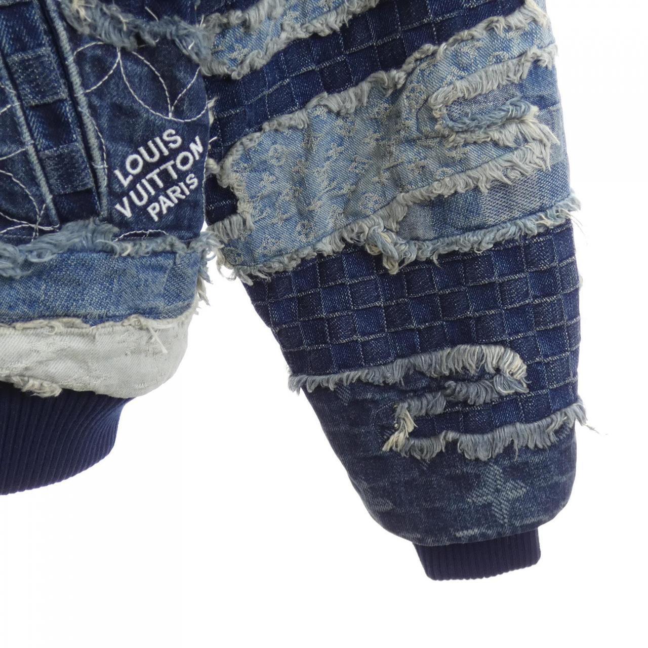 ルイヴィトン LOUIS VUITTON NIGO パッチワークデニム ボンバージャケット HTA82WYTG デニムジャケット