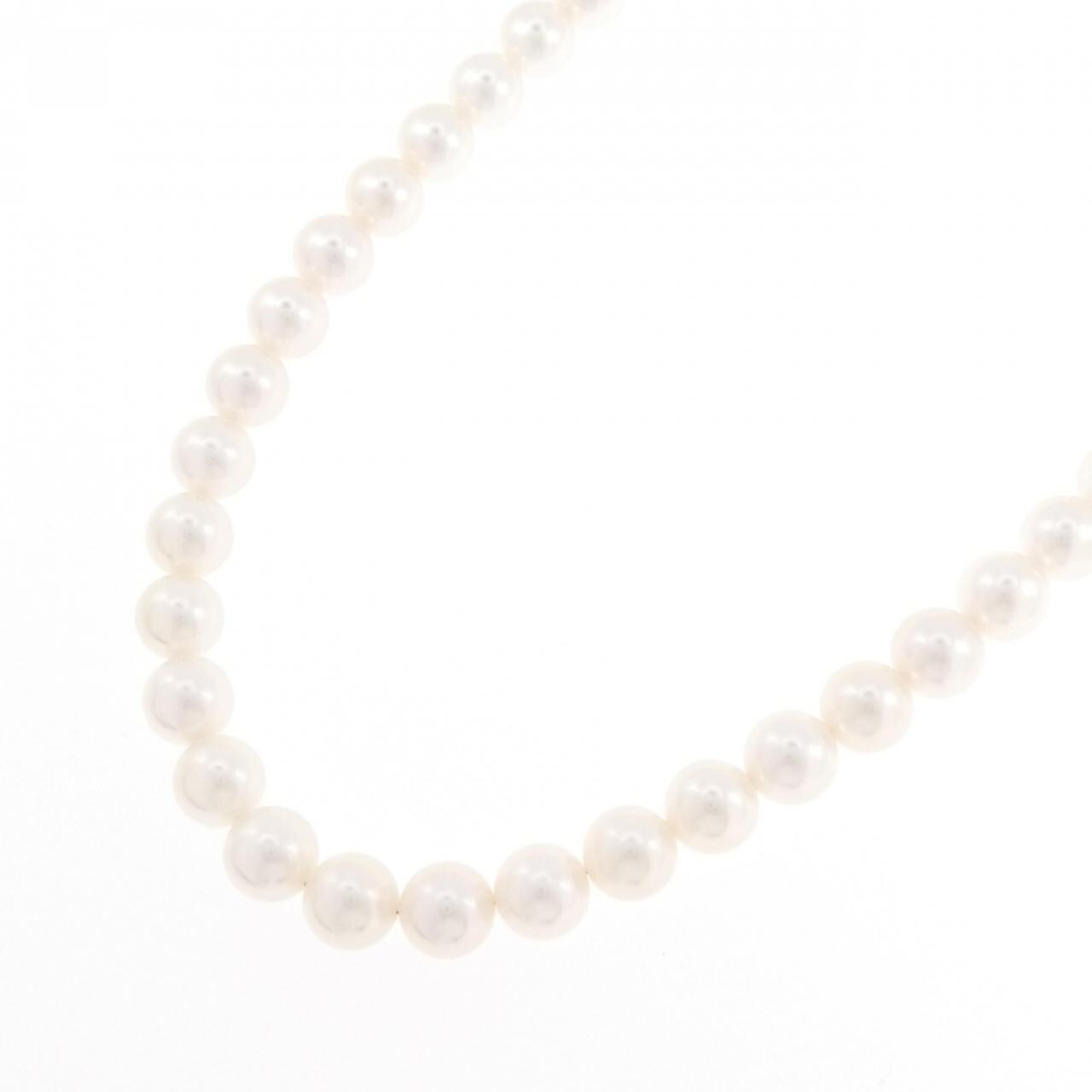 シルバークラスプ アコヤパール ネックレス 8-8.5mm