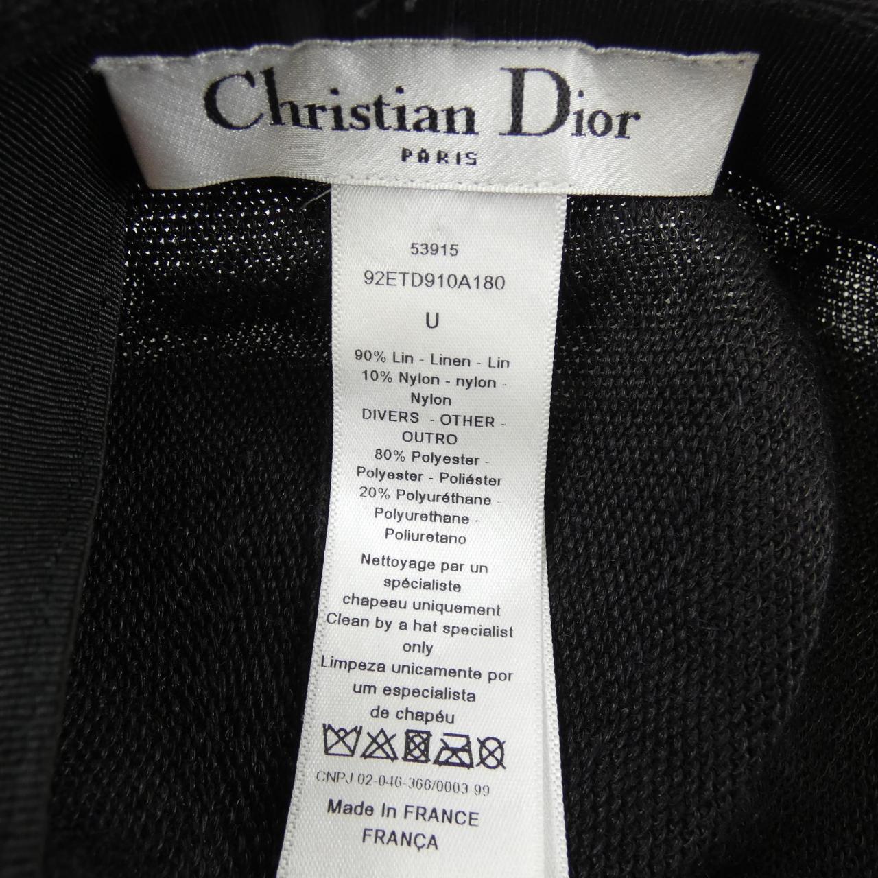 クリスチャンディオール CHRISTIAN DIOR キャップ