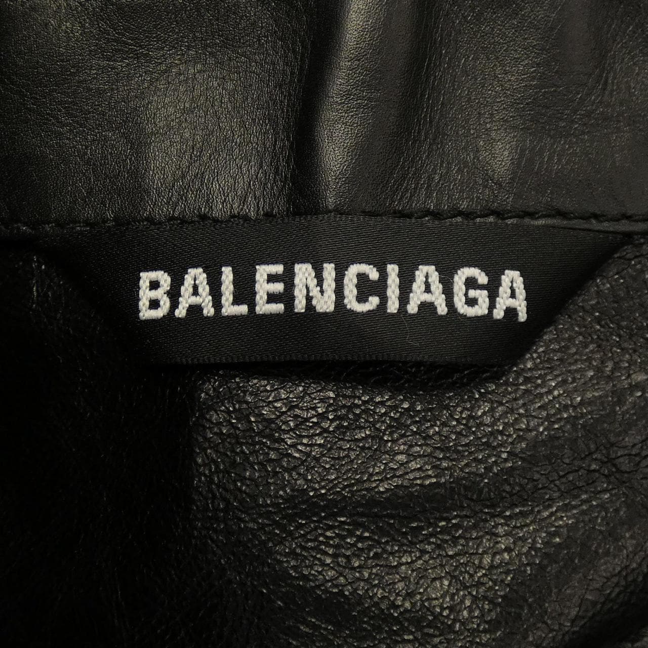 BALENCIAGA Leather Coat