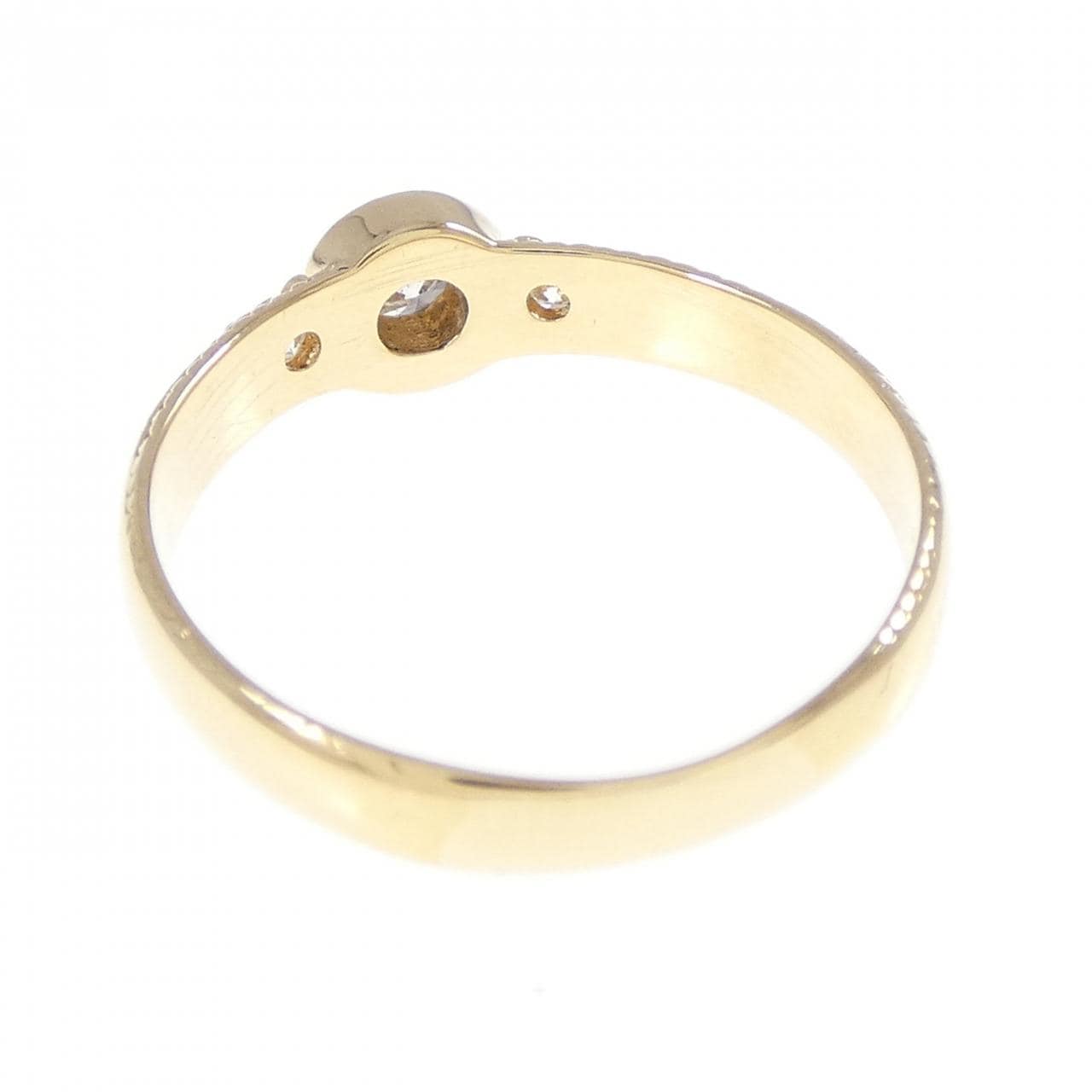 K18YG ダイヤモンド リング 0.17CT