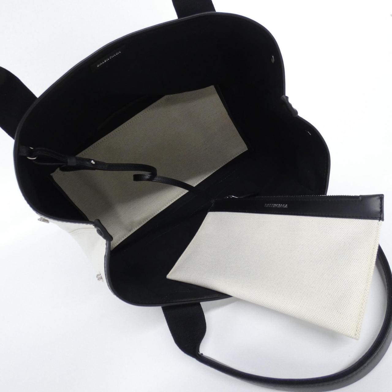 BALENCIAGA海軍藍 Cabas S 339933 AQ38N 包