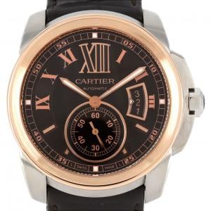 カルティエ カリブル･ドゥ･カルティエLM PGコンビ W7100051 SSxPG 自動巻