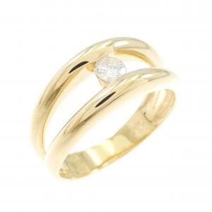 K18YG ダイヤモンド リング 0.15CT