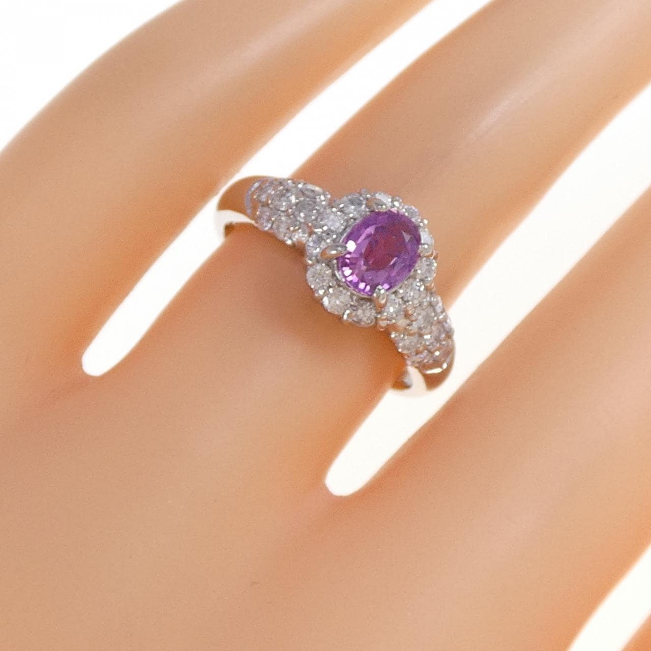 PT900 サファイヤ リング 0.654CT