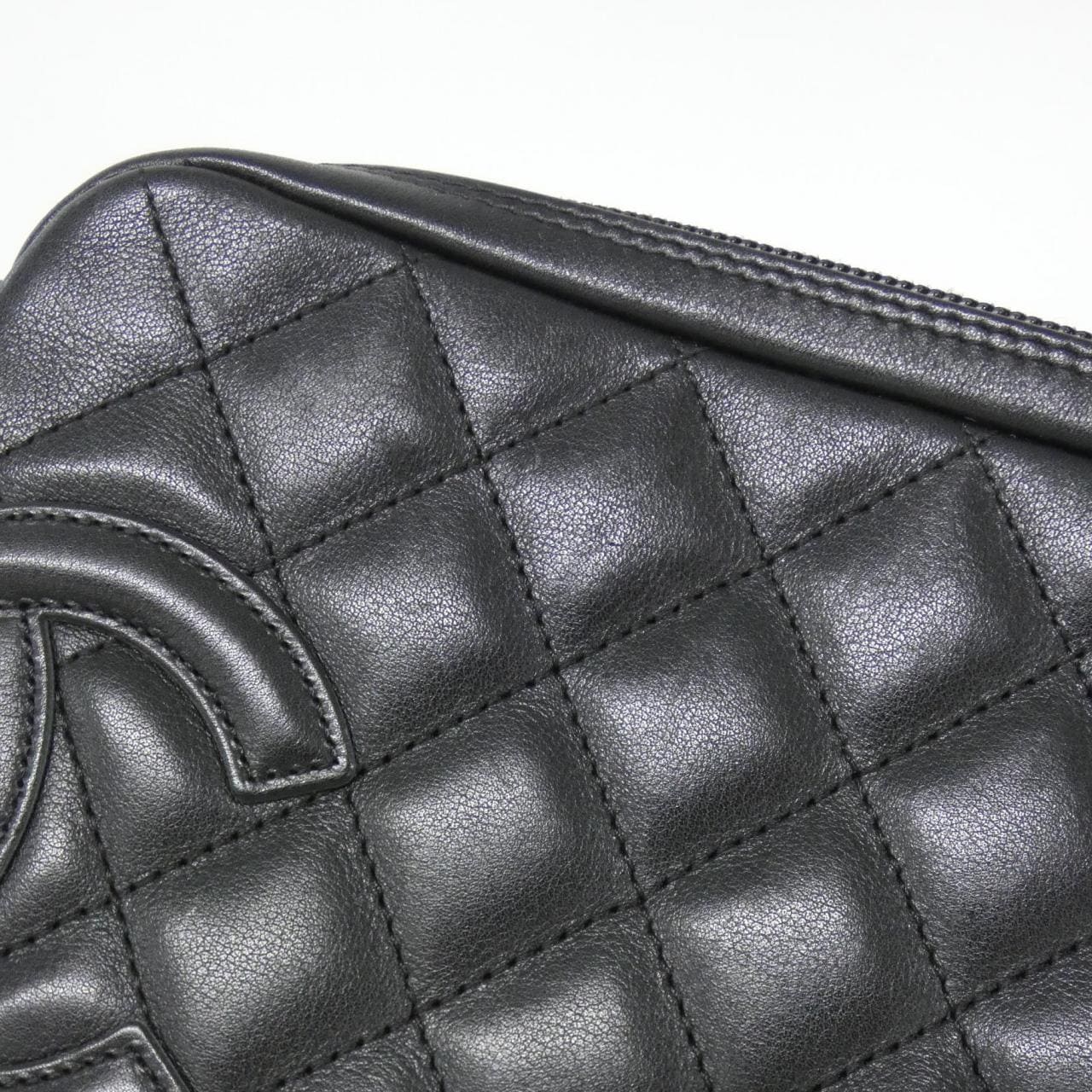 【ヴィンテージ】シャネル カンボン ライン 25175 ショルダーバッグ