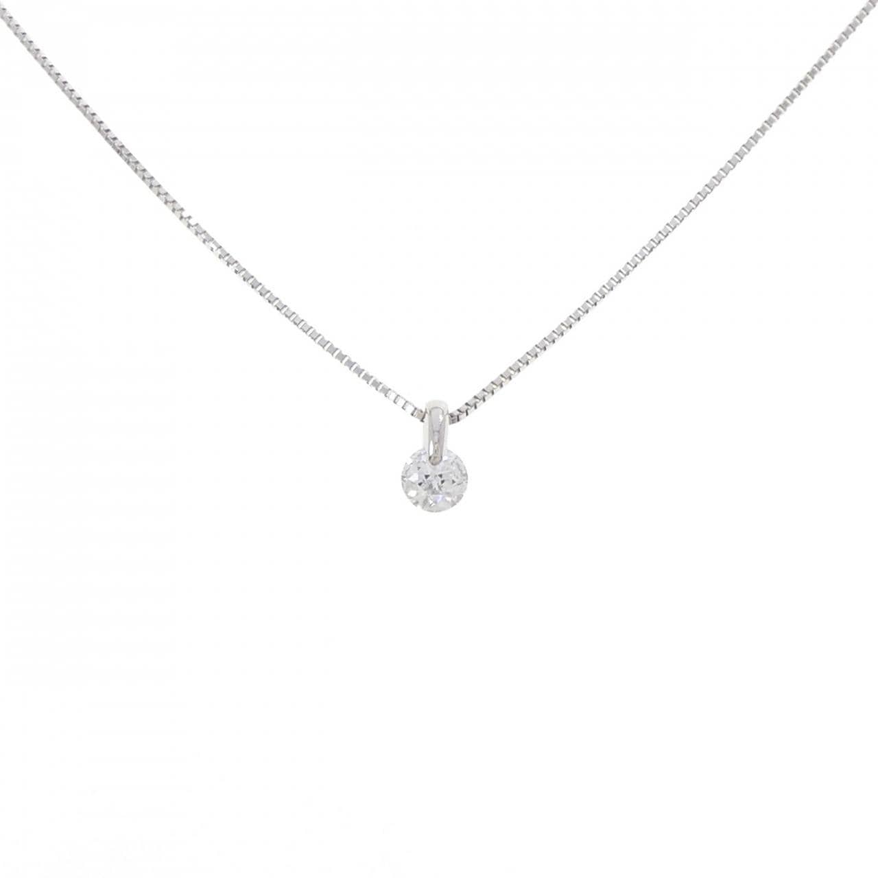 PT900/PT850 ダイヤモンド ネックレス 0.308CT