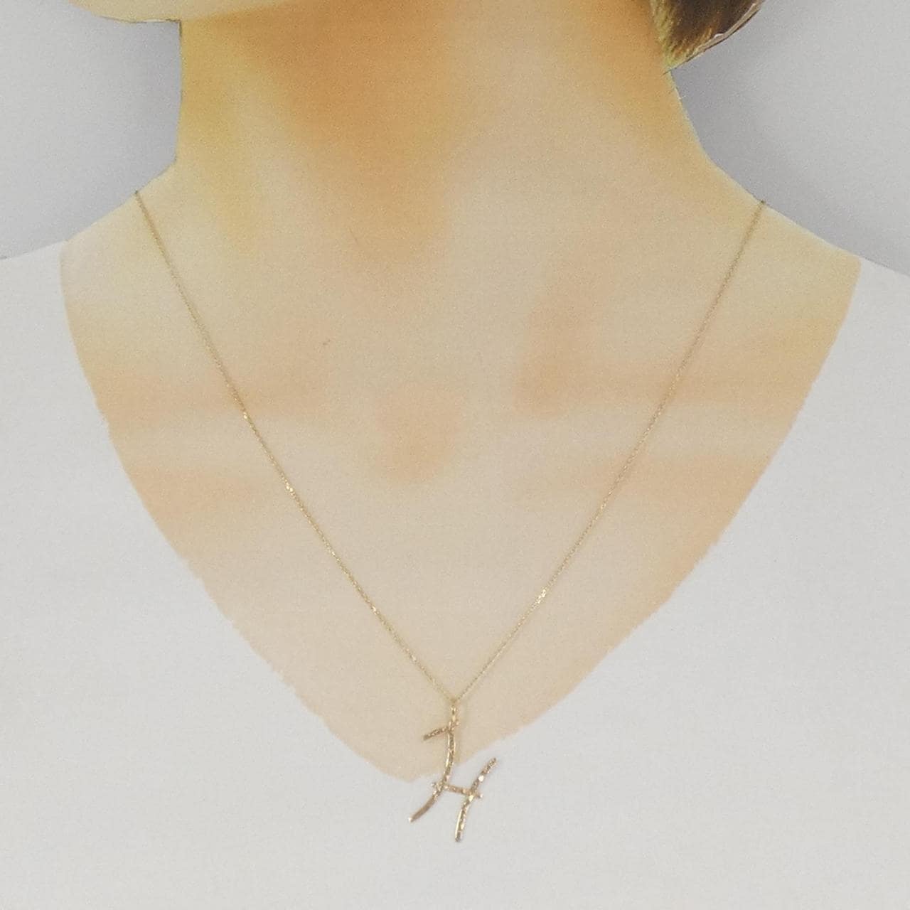 スタージュエリー K10YG ネックレス