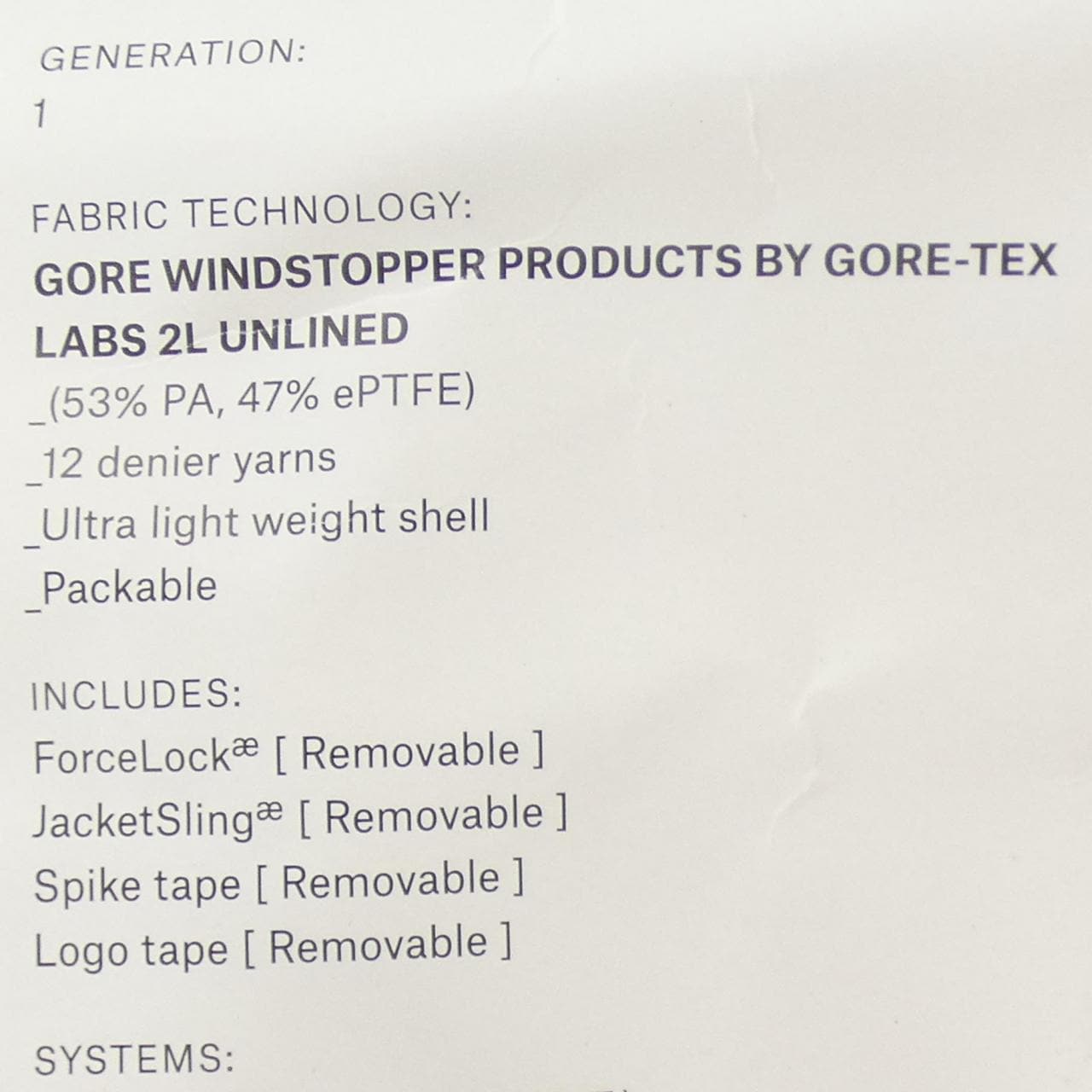 ACRONYM blouson