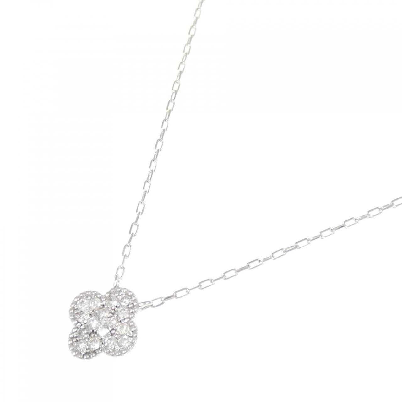 アガット ダイヤモンド ネックレス 0.08CT