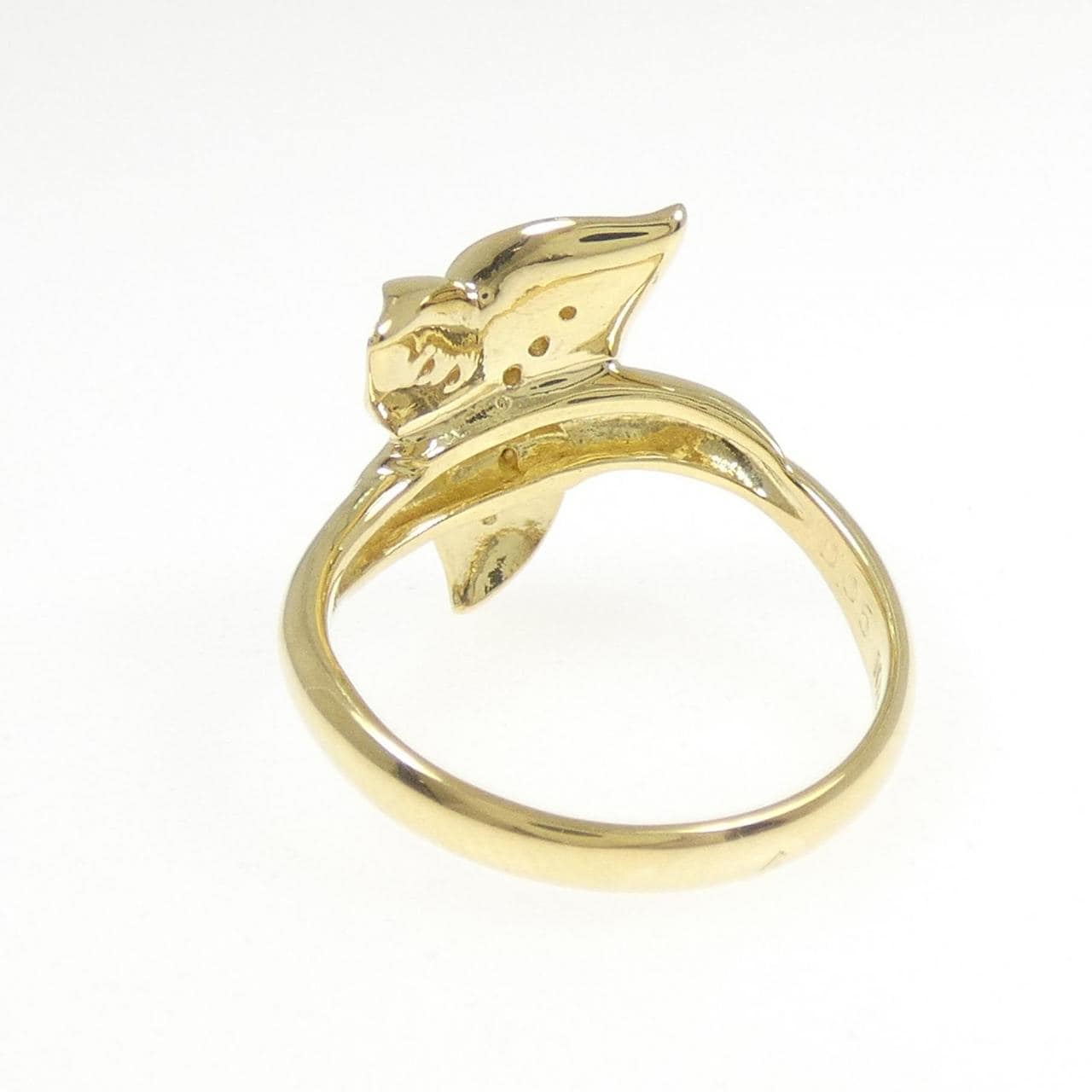 K18YG ダイヤモンド リング 0.05CT