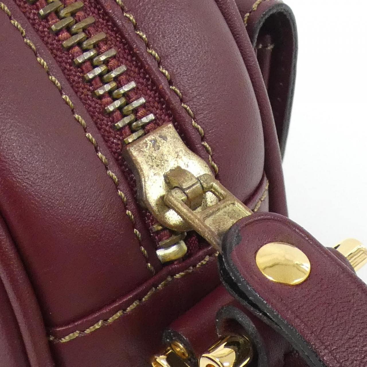 【ヴィンテージ】カルティエ MUST DE CARTIER ショルダーバッグ