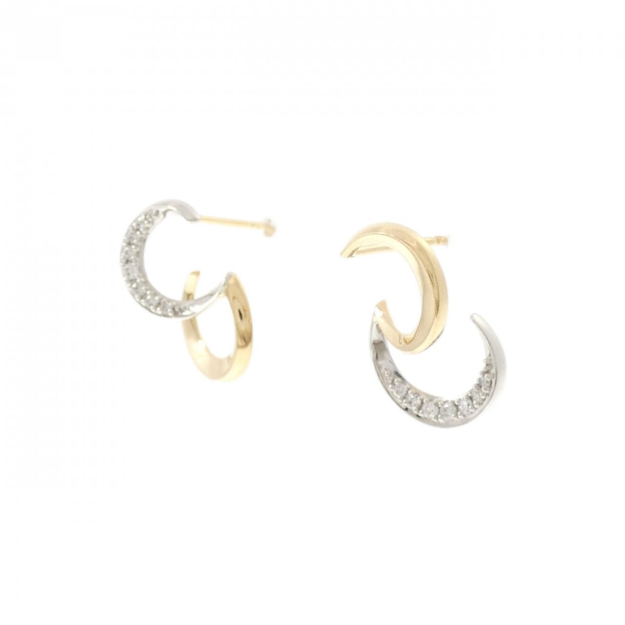 STAR JEWELRY鑽石耳環0.06CT