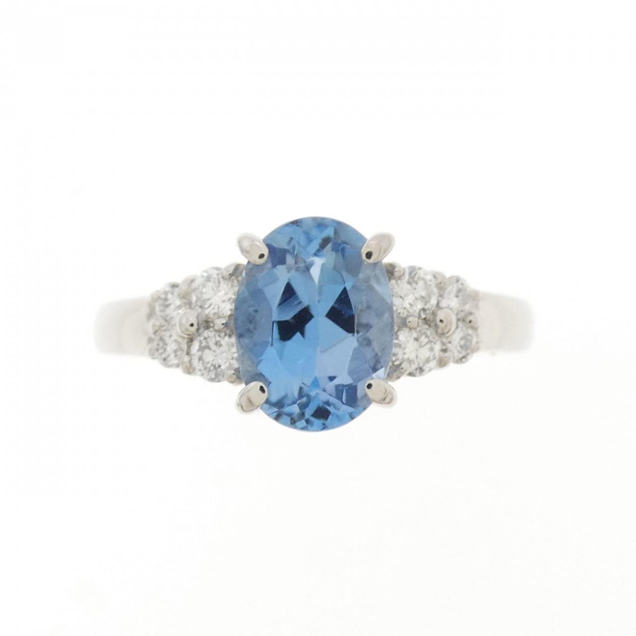 PT900 アクアマリン リング 0.95CT