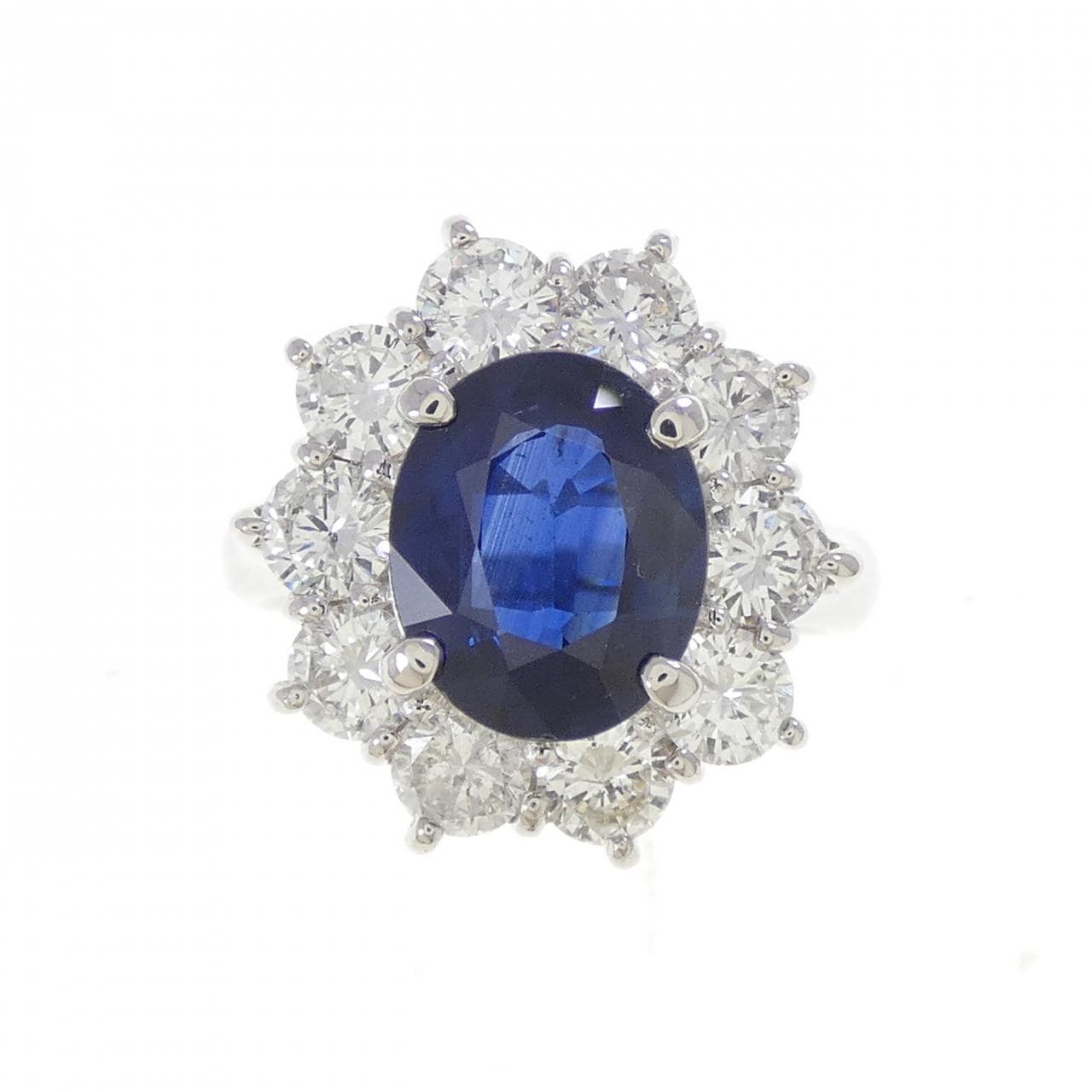 PT900 サファイヤ リング 2.83CT