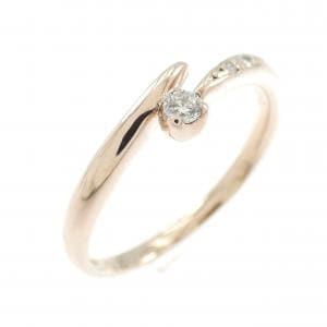 K10PG ダイヤモンド リング 0.05CT