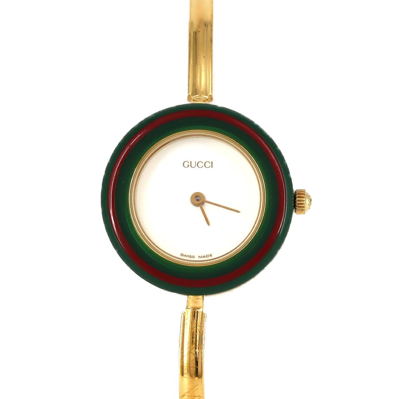 グッチ チェンジリング GP Mサイズ 11/12.2 GP クォーツ