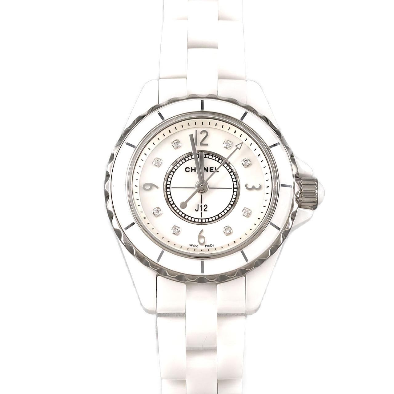 シャネル J12 29mmセラミック･8P H2570 セラミック クォーツ