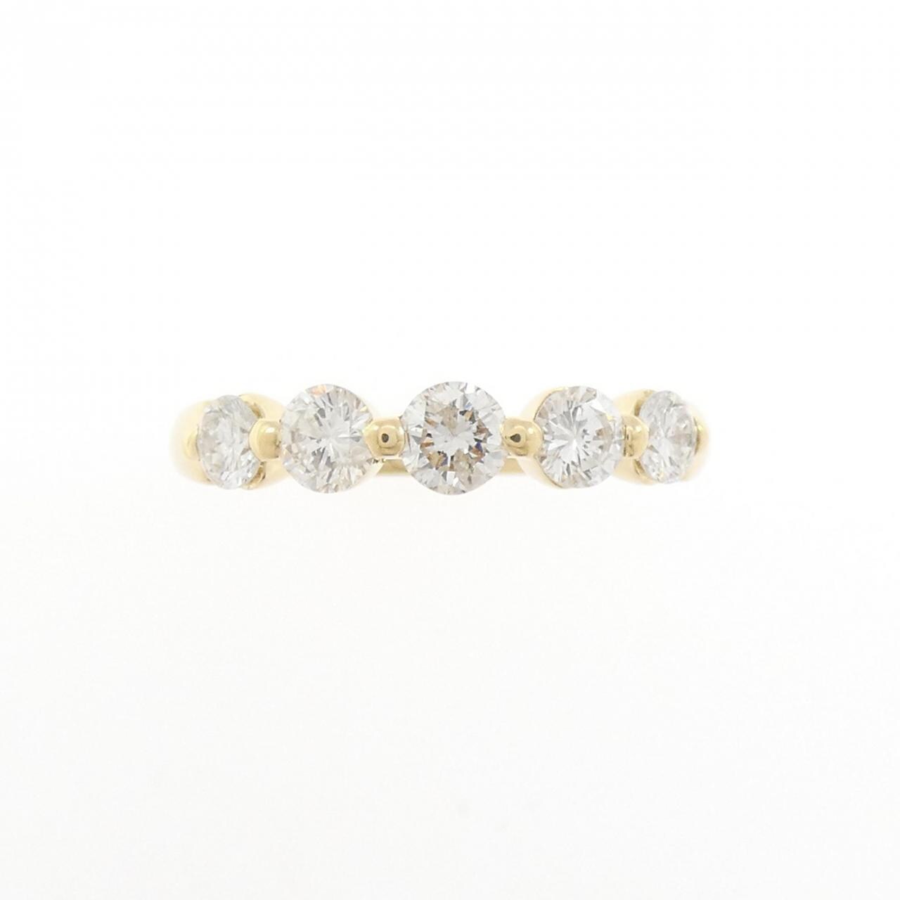 K18YG ダイヤモンド リング 0.72CT