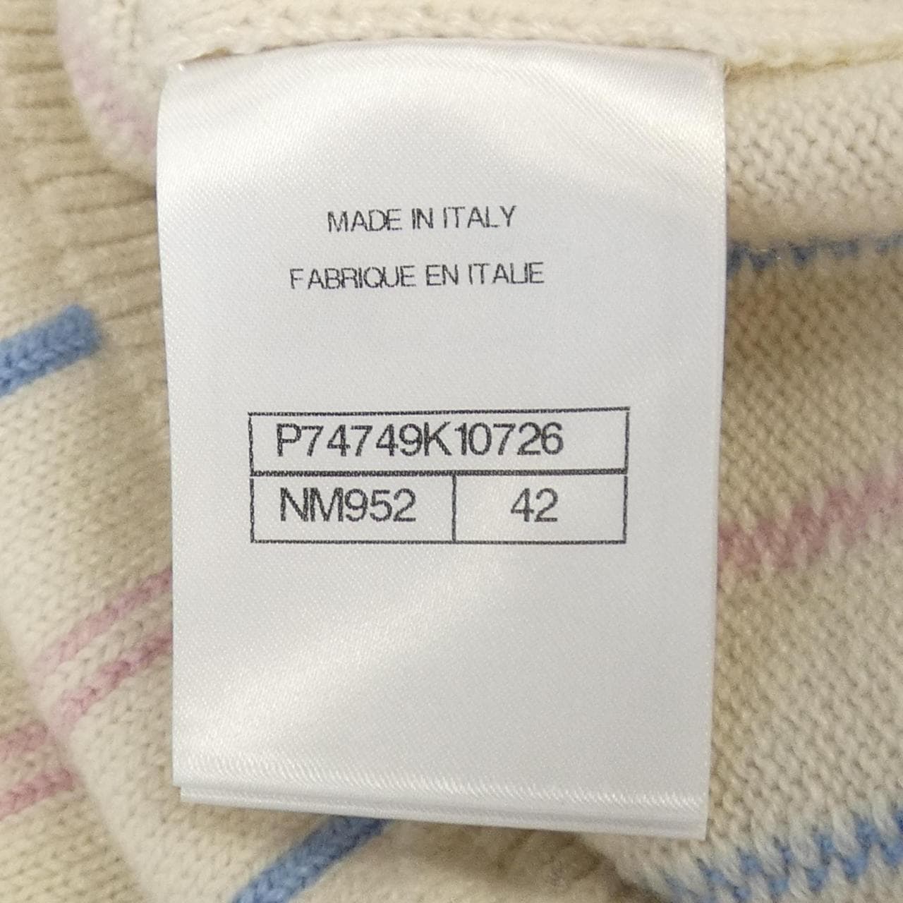 シャネル CHANEL P74749K10726 ニット