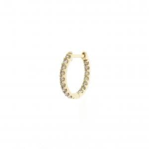 ジーエスティービー ダイヤモンド ピアス 0.23CT 片耳