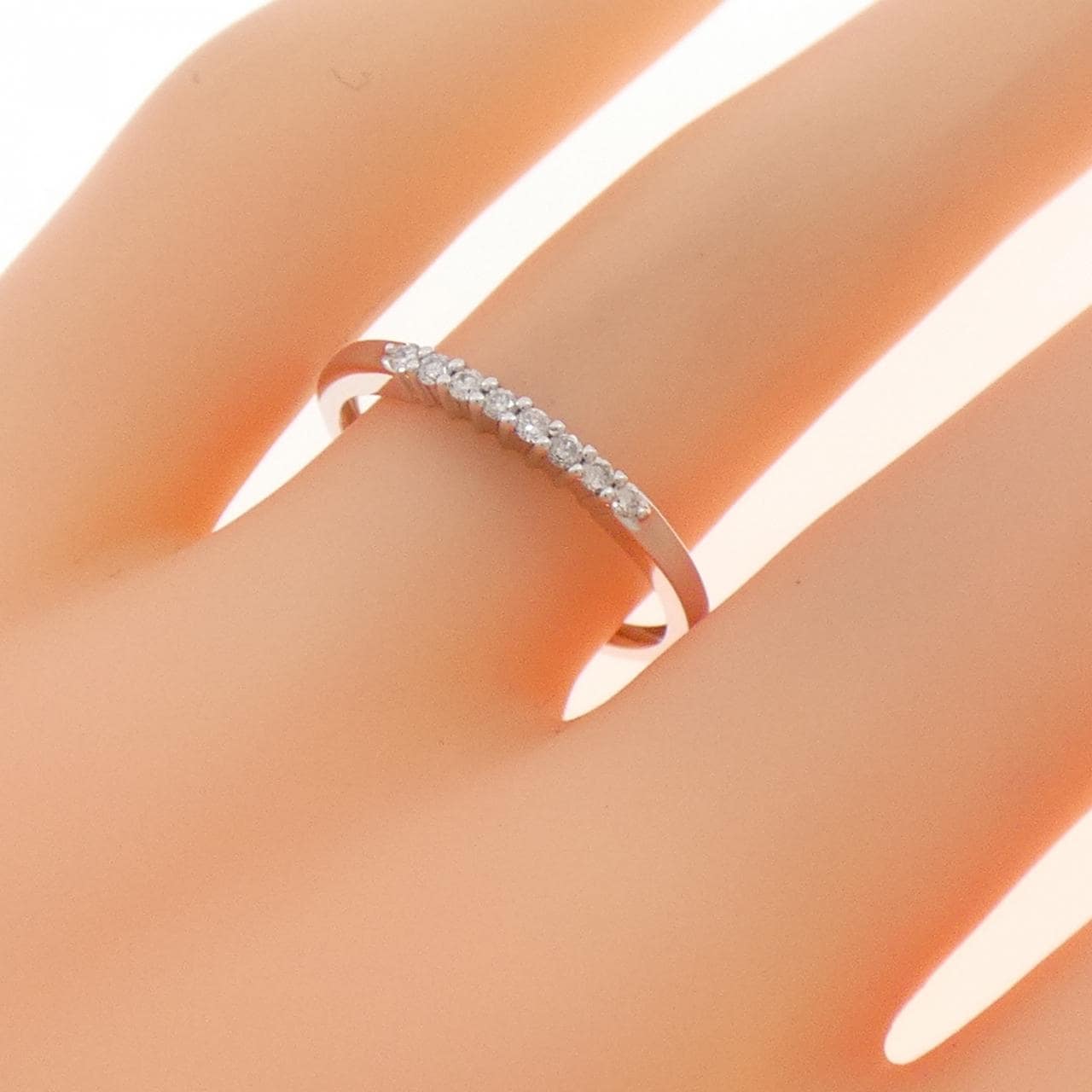 K14WG ダイヤモンド リング