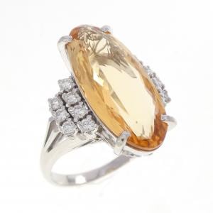 PT900 インペリアルトパーズ リング 7.55CT