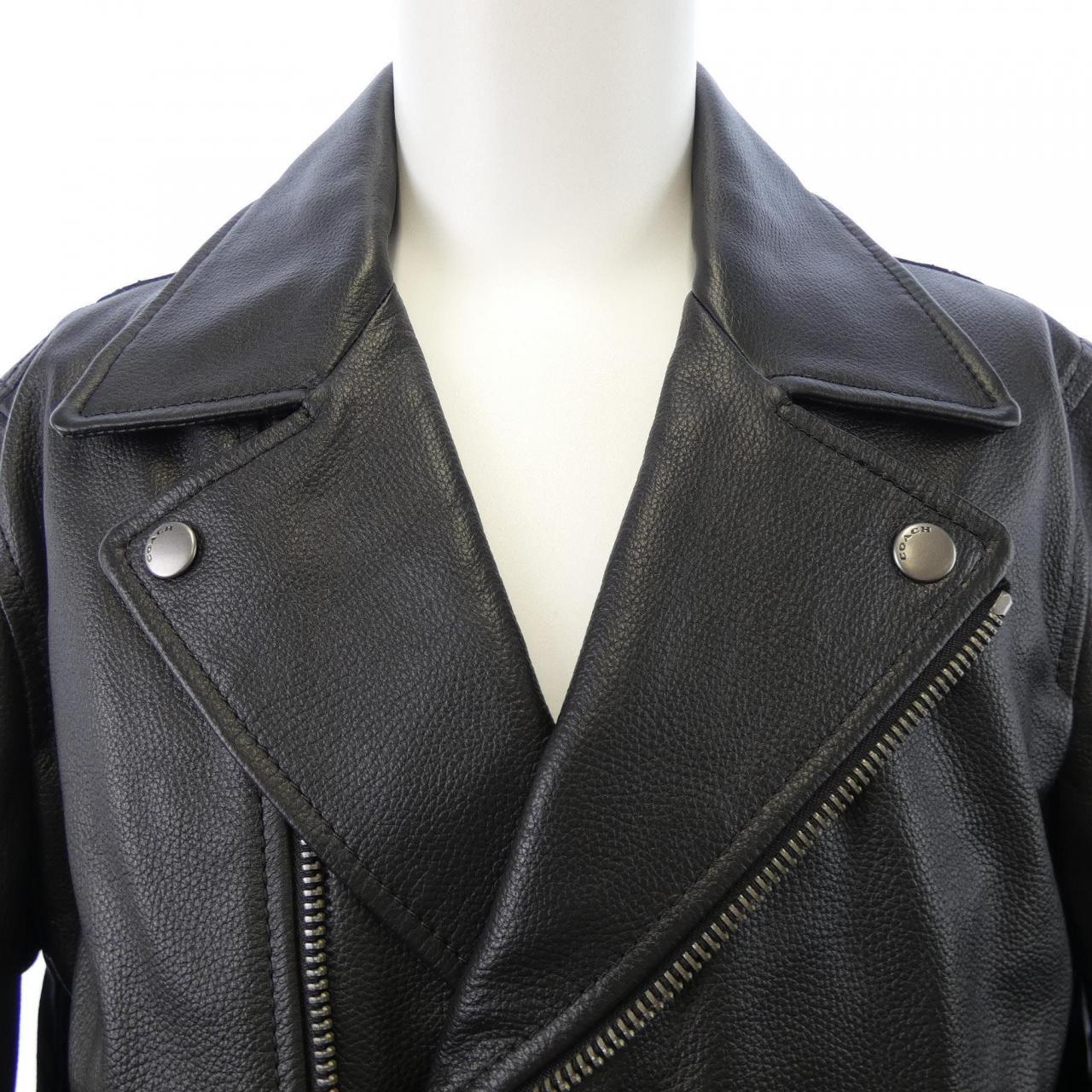 コーチ COACH THE MOTO JACKET レザーライダースジャケット