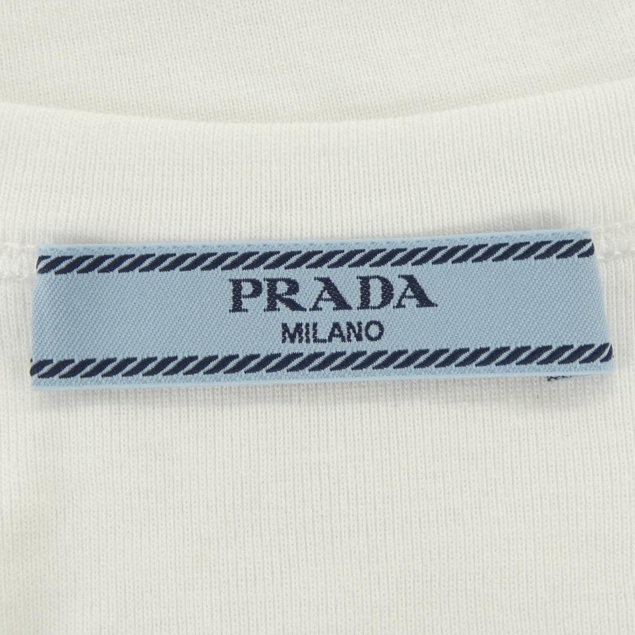 プラダ PRADA トライアングルロゴ リブニット ジャージー タンクトップ 39546X S222 10Z0 タンクトップ
