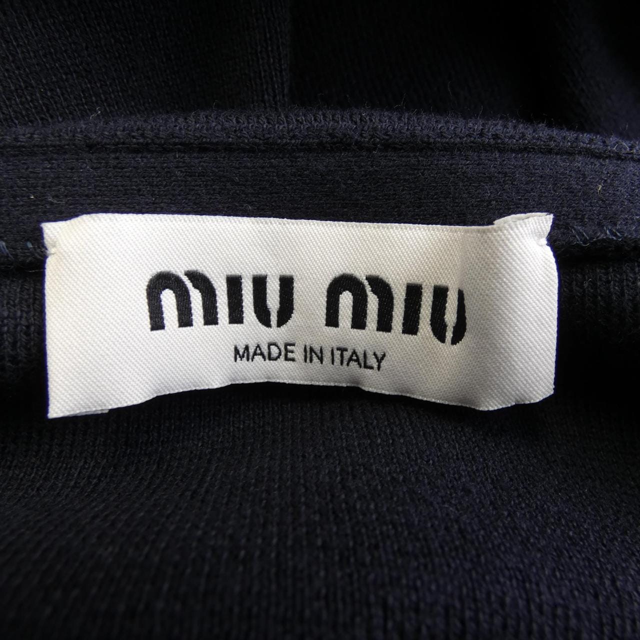 ミュウミュウ MIU MIU コットンニット チューブトップ MMV311 SOOO 18HY トップス