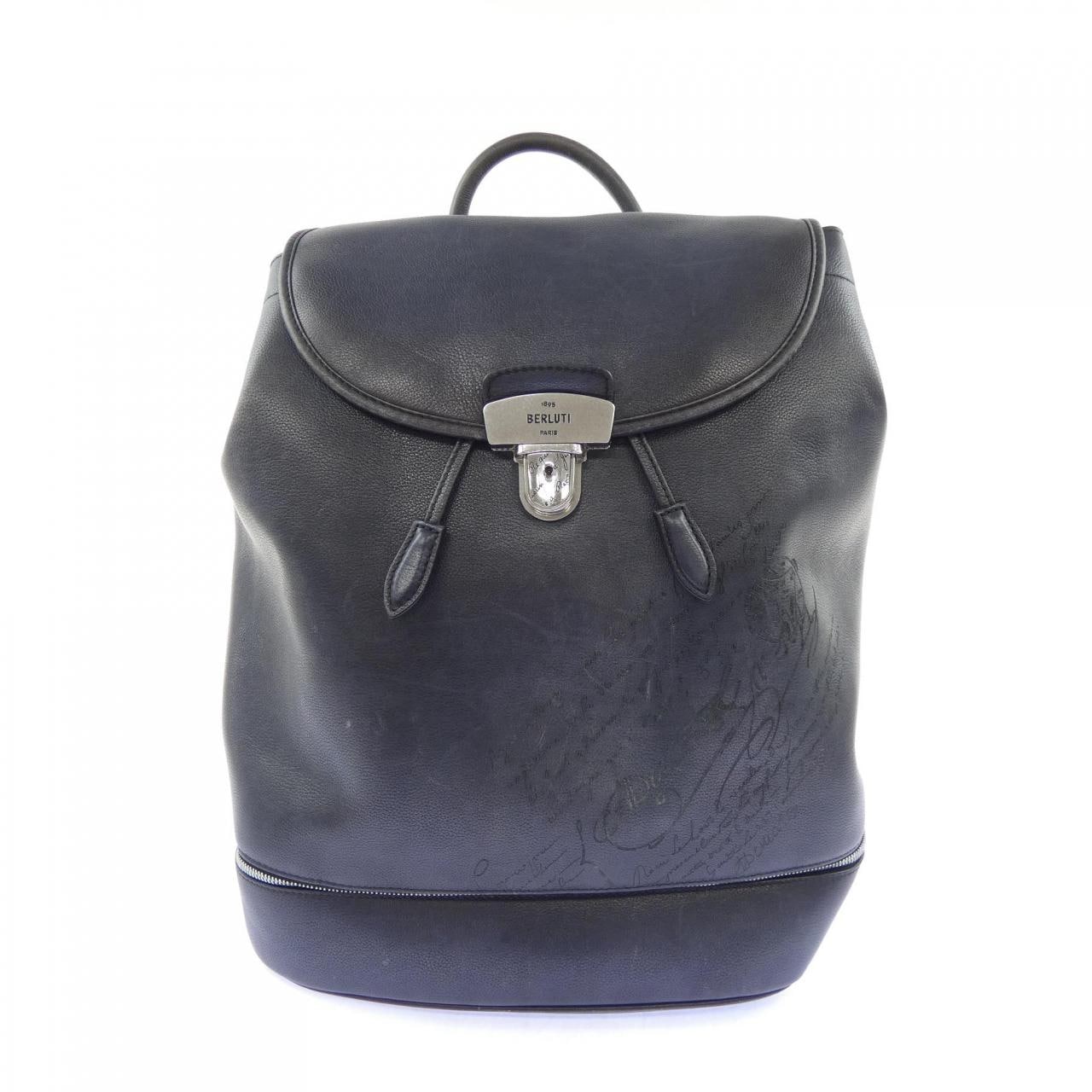 ベルルッティ Berluti エスケープ スクリットレザー バックパック BACKPACK