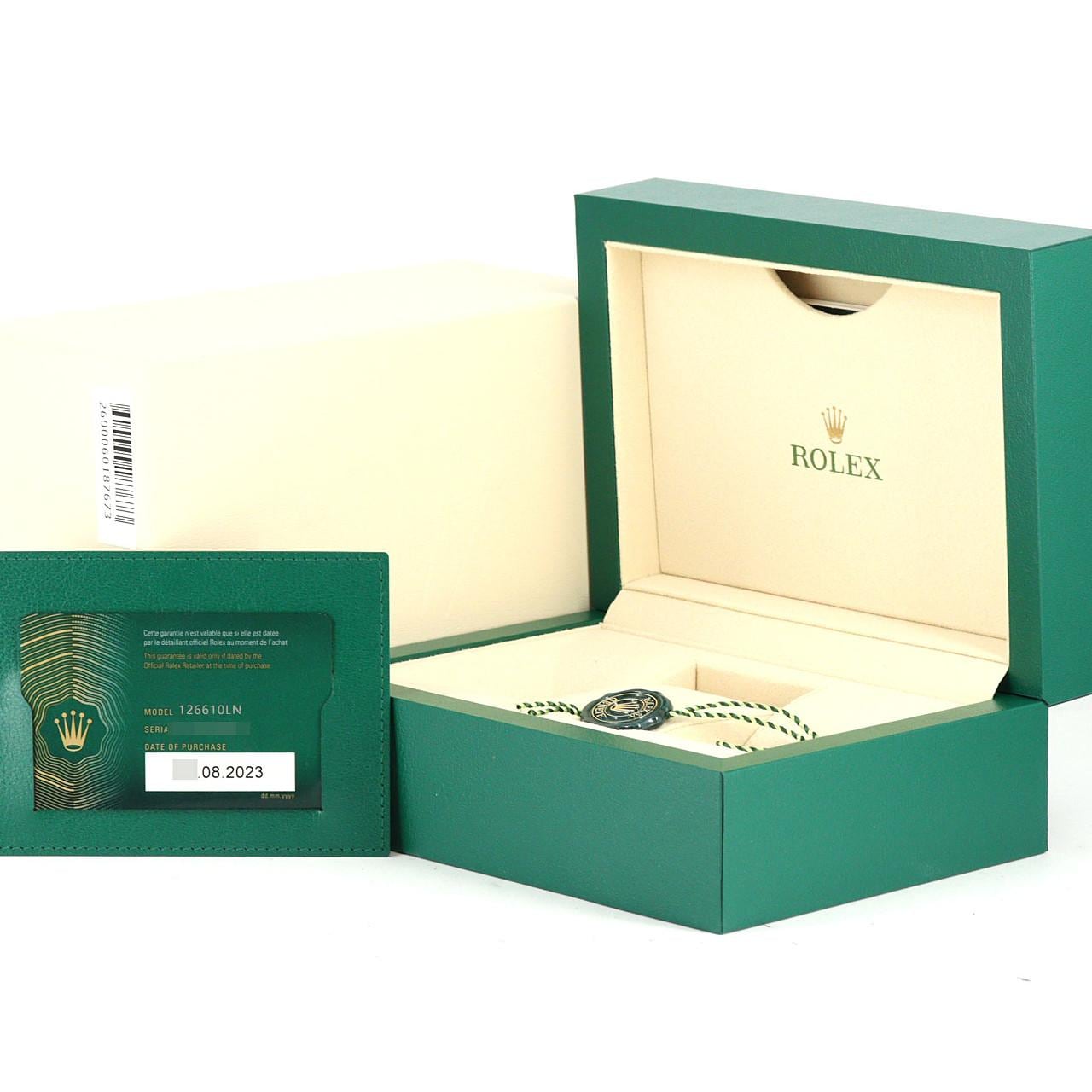 ロレックス サブマリーナーデイト 126610LN SS 自動巻 ランダム番